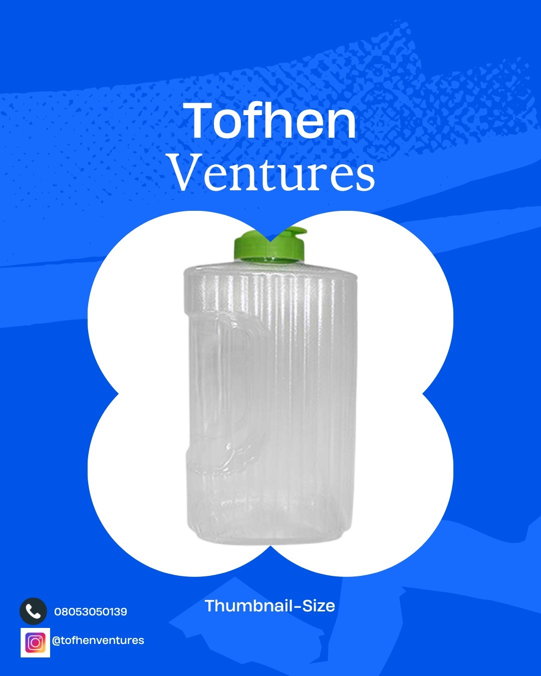 Ribbed Water Bottle