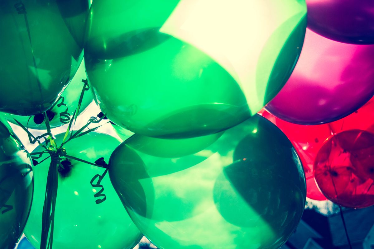 Latex and foil balloons wholesale bulk
